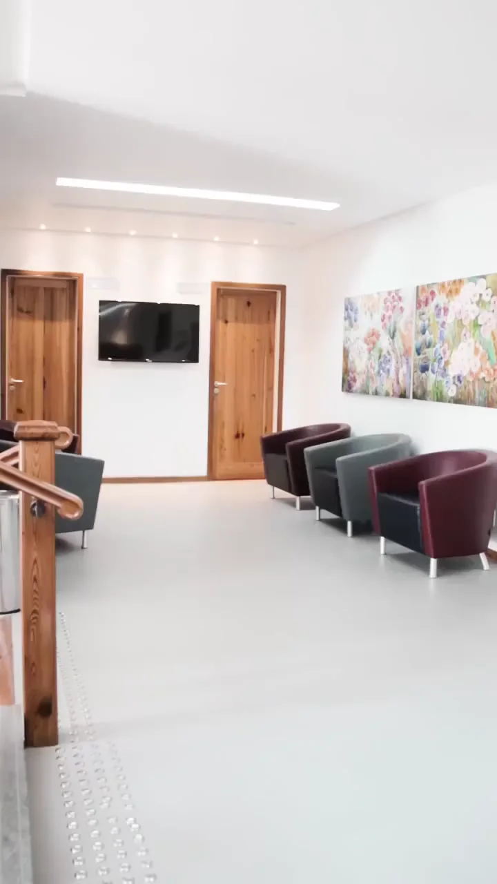 Sala de espera da Clínica Dr. Fragoso Borges